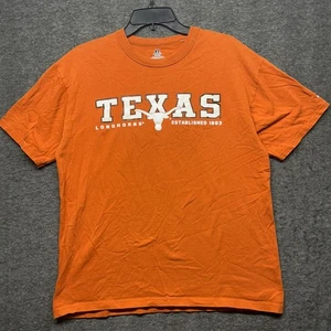 Texas Longhorns Russell Athletic orange T-Shirt Herren Medium Established 1883 - Bild 1 von 7