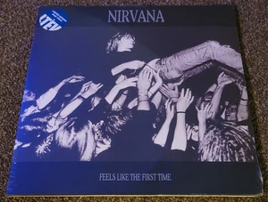 RARE~2012~LMTD ED BLUE VINYL~UK RELEASE ~NIRVINA~FEELS LIKE THE FIRST TIME~NEW - Picture 1 of 15