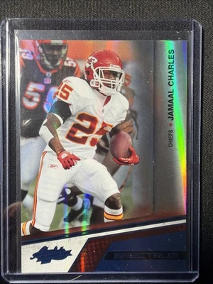 2010 Panini Absolute Memorabilia - Jamaal Charles #49 Spectrum Silver 3/5 - Image 1 of 2