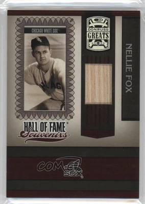 2005 Donruss Greats Hall of Fame Souvenirs Bats Nellie Fox #HOFS-7 HOF - Image 1 of 2