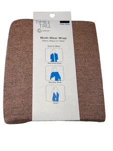 Time & Tru Damen Multi Wear Wickelschal ONE SIZE osfm neu mit Etikett pink - Bild 1 von 2