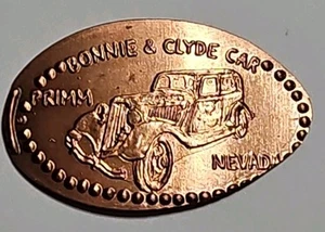 Bonnie & Clyde Car Primm Nevada Elongated Pressed Penny - Picture 1 of 1