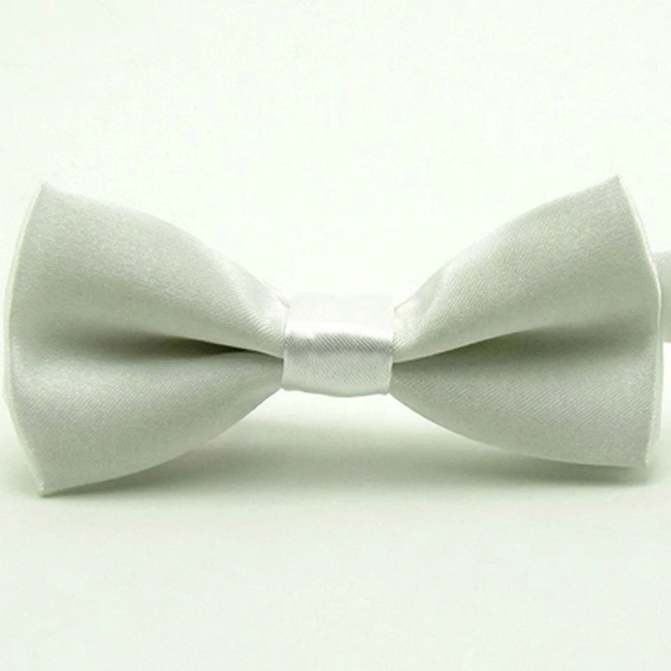 10 PCS Baby Boy Kid Satin Pre Tied Bowtie Wedding Party Tuxedo Bow Tie Necktie - Image 1 of 1