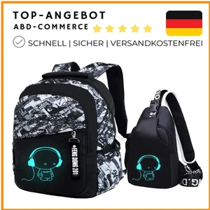 Reflektierender Schulrucksack | Großvolumen | Outdoor-Design - Bild 1 von 7