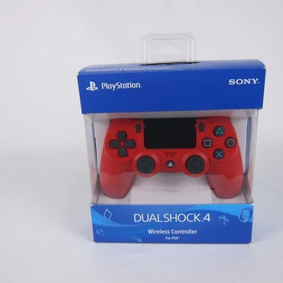 BRAND NEW Sony Playstation 4 PS4 DualShock 4 Wireless Controller - Magma Red - Image 1 of 3