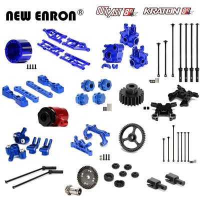 Suspension Gearbox Case Gear Knuckle Arms CVD for 1/5 ARRMA 8S Kraton Outcast - Image 1 of 4