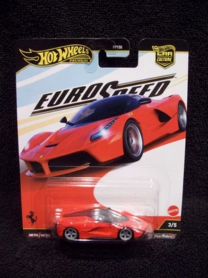 Hot Wheels Car Culture Euro Speed LaFerrari Die Cast. - image 1 of 2