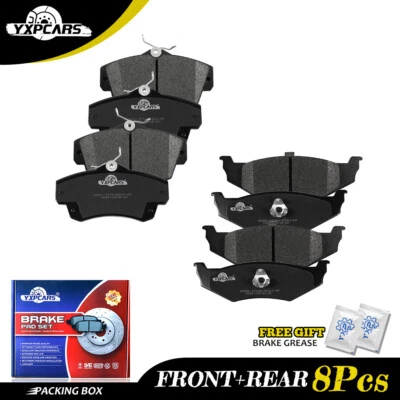 Front&Rear Ceramic Brake Pads For 2001-2010 Chrysler PT Cruiser,03-05 Dodge Neon - Image 1 of 4