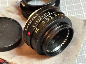 Leica Summicron-R 50mm F/2 Lens 3-Cam For R Mount With Hood - Picture 1 of 12