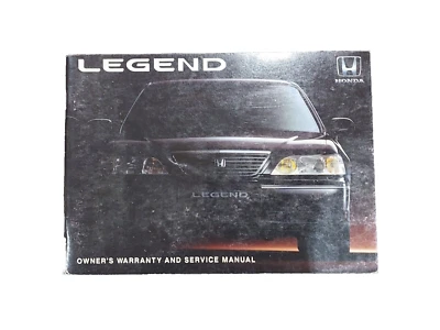 Nuevo de Lote Antiguo 1990-1995 Honda Legend KA7 KA8 Acura - Manual de taller de servicio del propietario 1340 Foto 1 de 4
