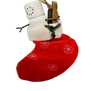 The Original S'mores Midwest Of Cannon Falls Smore in Stocking Ornament 2.5" - Picture 1 of 4