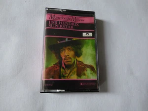 JIMI HENDRIX ~ SUPERSTAR ~ RARE POLYDOR PSYCH ROCK CASSETTE TAPE ~ PAPER LABELS - Picture 1 of 6