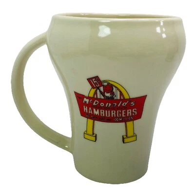 McDonald’s 15 Cent Hamburger Speedee Service 1 Arch Retro Design Coffee Mug 2009 - Image 1 of 4