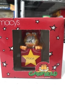 Einkaufstasche Weihnachtsschmuck Macy's Garfield 2003 - Bild 1 von 6
