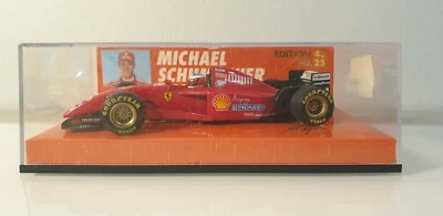 MSC 1/43 No 25 F1 Ferrari 412 T2 Launch Version 1996 M Schumacher Minichamps - Image 1 of 4