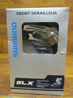 NEW SHIMANO SLX FD-M660 TOP PULL FRONT DERAILLEUR - Image 1 of 4