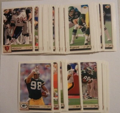 1992 UPPER DECK FOOTBALL CARDS #202-398 "U-PICK" EX-NM FREE SHIP - Image 1 of 4