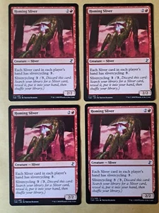 4x Homing Sliver - MTG Time Spiral Remastered TSR Common Excellent (EX) - Imagen 1 de 1