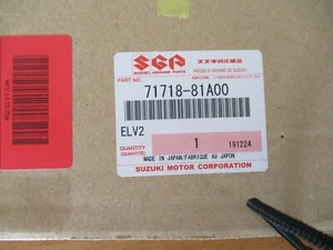 Suzuki Jimny Front Bumper Net Air Guide 71718-81A00 Genuine New - Bild 1 von 2