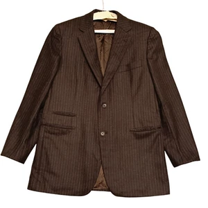 Hermes Herren Blazer Wolle und Kaschmir braun Größe 54 Hermes - Bild 1 von 15