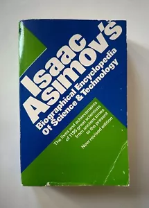 ISAAC ASIMOV Biographical Encyclopedia of Science & Technology | 1976 Paperback - Foto 1 di 10