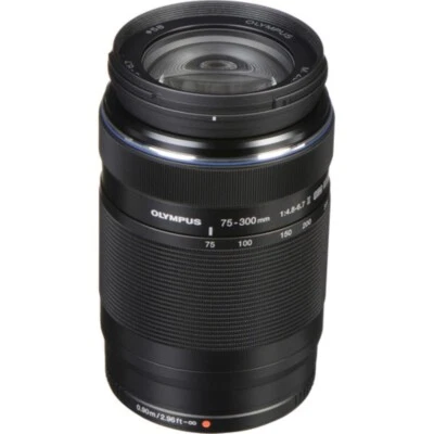 Olympus M.Zuiko Digital ED 75-300mm f/4.8-6.7 II Lens - Image 1 of 4