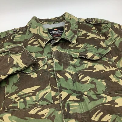 Superdry Hombre Rookie Edition Chaqueta Camuflada Manga Larga Cremallera Completa Talla XXL Foto 1 de 4