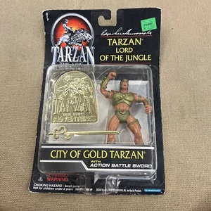 Vintage City of Gold Tarzan Lord of the Jungle Actionfigur - Bild 1 von 2