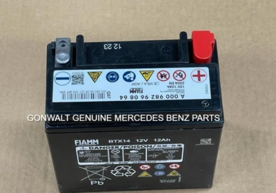 Mercedes Benz G550 G63 AMG G65 AMG 2009-2018 Vehicle Battery 000982960864 - Image 1 of 3