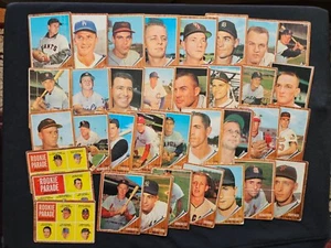 1962  Topps High #523-598 SP Baseball Lot 35 Yankees Schoendienst Rookie Parade - Picture 1 of 13