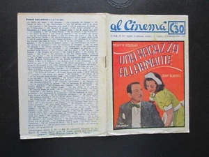 AL CINEMA 267 UNA RAGAZZA ALLARMANTE QUARTARA 1942 !!! JOAN BLONDEL - Picture 1 of 2
