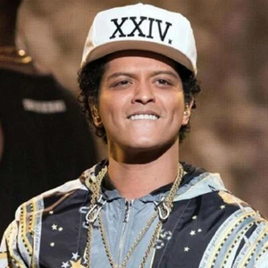 Nueva Gorra de Béisbol Bruno Mars 24k Magic Sombrero Negro y Rojo Hip Hop XXIV Funk Unisex - Imagen 1 de 14
