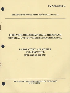 Historical book Laboratory, Air Mobile, Aviation Fuel,  Operator/Maintenance - Picture 1 of 1