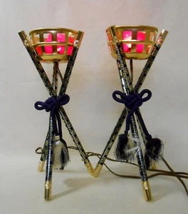 #01 Japanese Ornamental Bonfire KAGARIBI かがり火 for Boy's Festival GOGATSU NINGYO - Picture 1 of 10