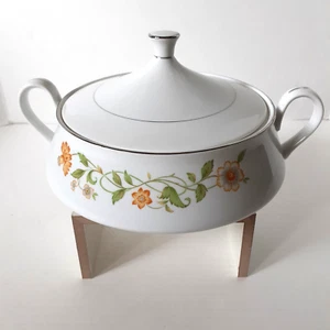Vtg Ekco International China~Floral Generation Pattern~8.5" Casserole 70's Japan - Picture 1 of 11