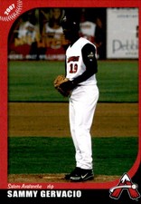 2007 Salem Avalanche Grandstand #8 Sammy Gervacio Sabana de la Mar Puerto Rico 