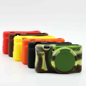 Silicone Rubber Skin case Camera Cover Protector Bag For Sony ZV1 ZV-1 - Picture 1 of 9