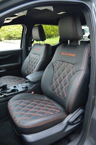 Ford Ranger Wildtrak - NEW MODEL 2024 Diamond stitched seat covers - Picture 1 of 9