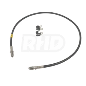 HEL BRAIDED CLUTCH LINE HOSE FOR NISSAN SKYLINE R32, R33 GTS-T MASTER TO SLAVE - Picture 1 of 2