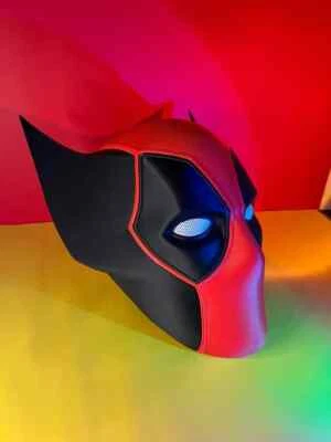 Poolverine Mask With Magnet 3D Printed Deadpool & Wolverine Mask - Image 1 of 4