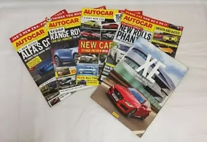 AutoCar Magazine x 4: Oct 2017, 2 x Jan 2020 & Feb 2022 & Jaguar XE Supplement - Picture 1 of 4