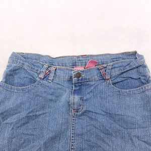 French Toast Casual Medium Wash Denim Skirt Youth Girls Size 16 Blue - Picture 1 of 9