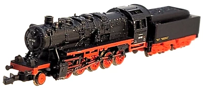 Marklin Z 50 1102 Deutsche Reichsbahn DR 2-10-0 Loco & tender 50 1102 (tested) - Image 1 of 4