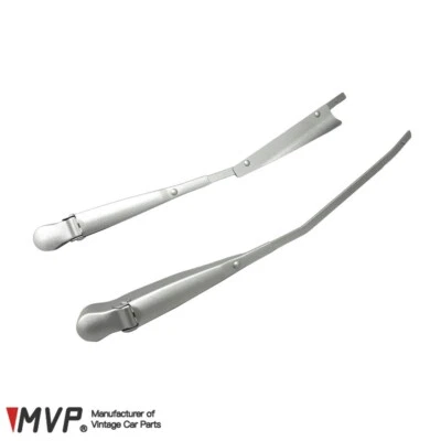 MVP BMW 2002 US Spec Early Silver Wiper Arm Set - Image 1 of 4