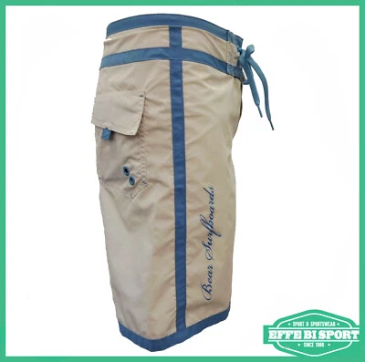 Boxer da mare uomo Bear boardshorts surf pantaloncino nuoto vela tempo libero - Immagine 1 di 4