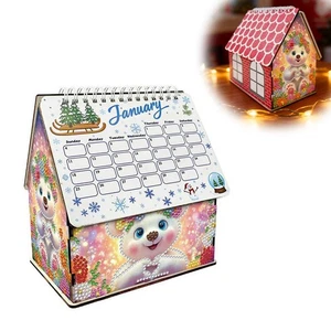 DIY Painting 2025 Calendar Kit Desktop Decoration - Picture 1 of 29