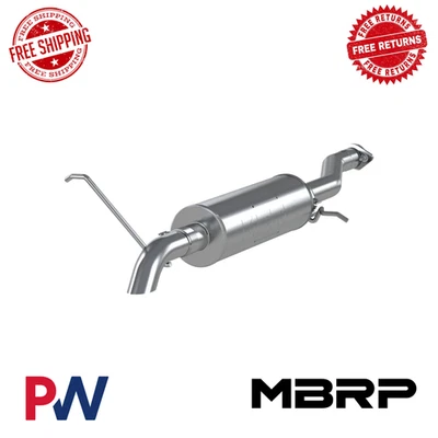 MBRP Race Profile Turndown Exit Cat-Back Exhaust For 2004-12 Chevrolet Colorado - Image 1 of 2