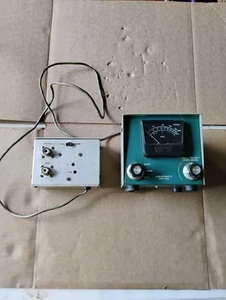 Compteur de puissance RF Heathkit HM-102 SWR COMMUTABLE 200 watts ou 2000 watts non testé - Photo 1/16