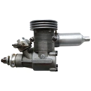 Webra 32 RC Helicopter Engine with Muffler - Used, No Play, Good Compression - Picture 1 of 8