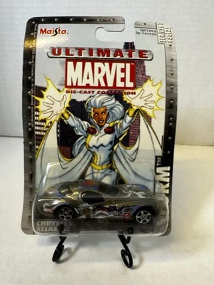 Maisto Ultimate Marvel STORM Chrysler Atlantic NEW on Card 2002 Series 1  - Image 1 of 3